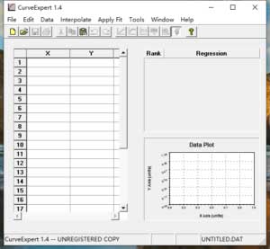 标曲绘制软件–CurveExpert