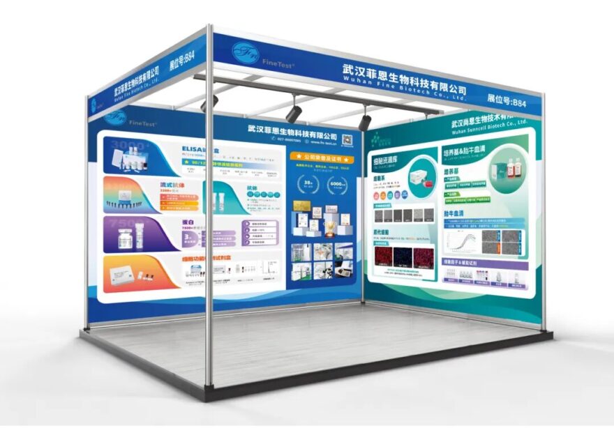 菲恩生物展位预览图